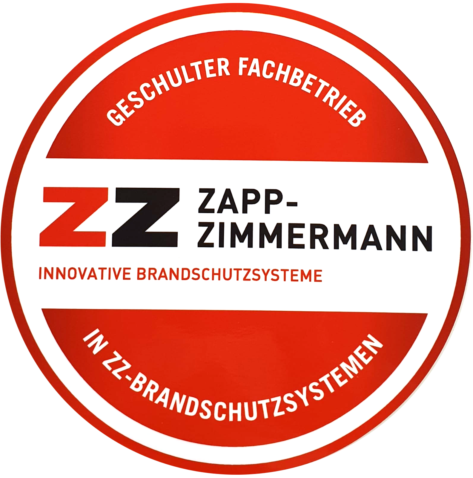 Geschulter Fachbetrieb in ZZ-Brandschutzsystemen